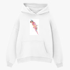 Толстовка худи оверсайз