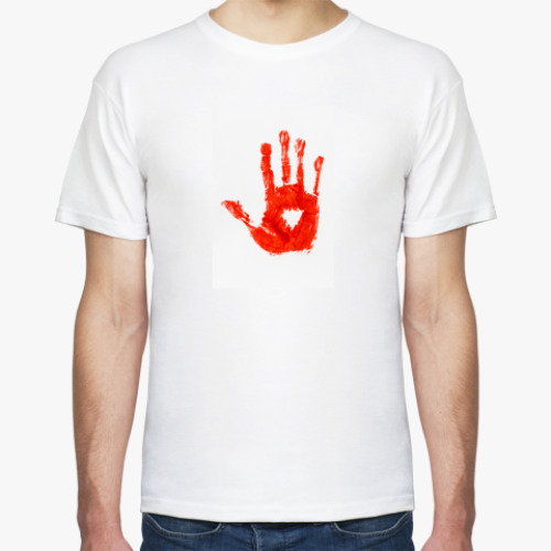 Футболка с принтом Help me!