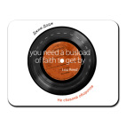 Коврик для мыши  Пластинка