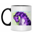 Кружка двухцветная