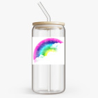 Банка с бамбуковой крышкой