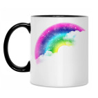 Кружка двухцветная