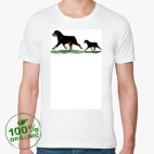 Мужская футболка органик