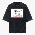 Футболка оверсайз вареная