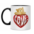 Кружка двухцветная