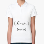 Женская рубашка поло