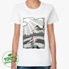 Женская футболка органик