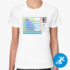 Женская спортивная футболка