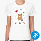 Женская спортивная футболка