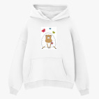 Толстовка худи оверсайз