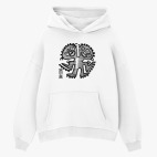 Толстовка худи оверсайз