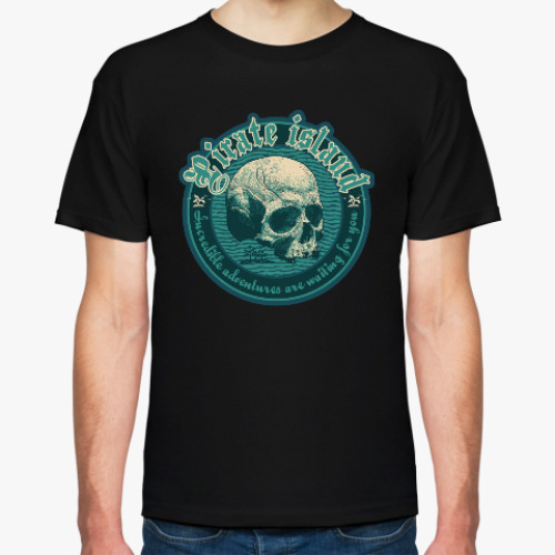 Футболка с принтом Pirate Island