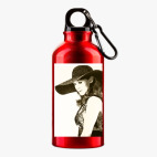 Металлическая бутылка 400 мл UV-DTF