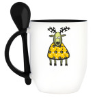 Кружка с ложкой