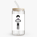 Банка с бамбуковой крышкой