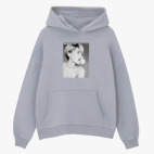 Толстовка худи оверсайз