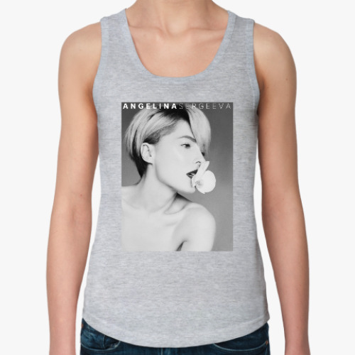 Женская майка с принтом ANGELINASERGEEVA