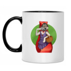 Кружка двухцветная