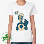 Женская футболка органик