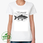 Женская футболка органик