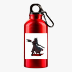 Металлическая бутылка 400 мл UV-DTF