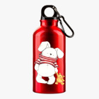 Металлическая бутылка 400 мл UV-DTF