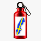 Металлическая бутылка 400 мл UV-DTF