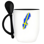 Кружка с ложкой