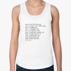 Женская майка