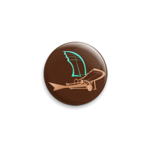 Значок 25мм с принтом Innovator Bronze