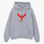 Толстовка худи оверсайз