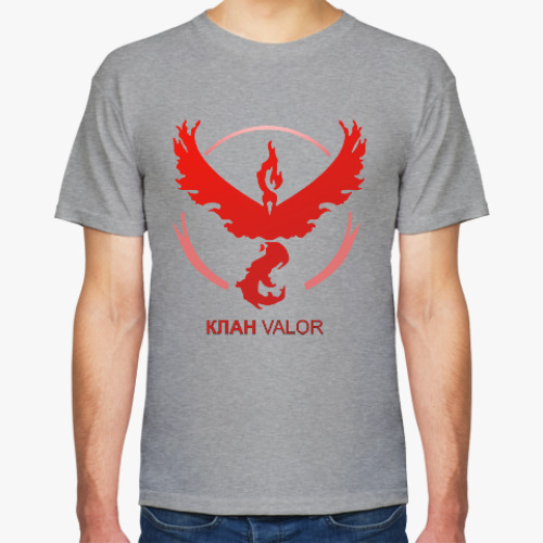 Футболка с принтом Pokemon Team Клан VALOR