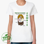 Женская футболка органик