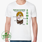 Мужская футболка органик