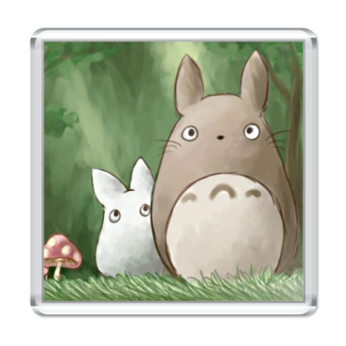 Магнит с принтом  Totoro