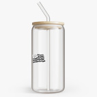 Банка с бамбуковой крышкой