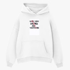 Толстовка худи оверсайз