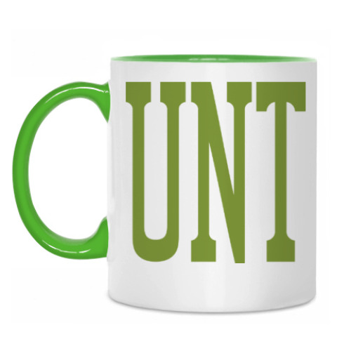 Кружка с принтом (unt