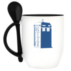 Кружка с ложкой