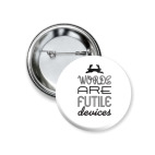 Значок 37 мм 'Words'