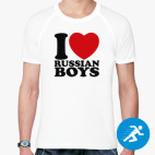 Мужская спортивная футболка