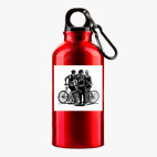 Металлическая бутылка 400 мл UV-DTF