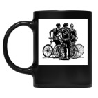 Кружка цветная UV-DTF