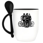 Кружка с ложкой