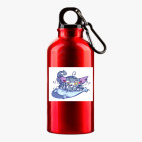 Металлическая бутылка 400 мл UV-DTF