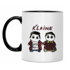 Кружка двухцветная