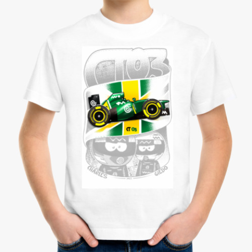 Детская футболка с принтом CT03