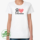 Женская футболка органик
