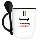 Кружка с ложкой