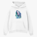 Толстовка худи оверсайз